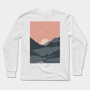 mountain boho Long Sleeve T-Shirt